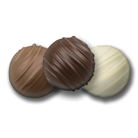Champagne Chocolate Truffles - Chocolate Works of Bellmore