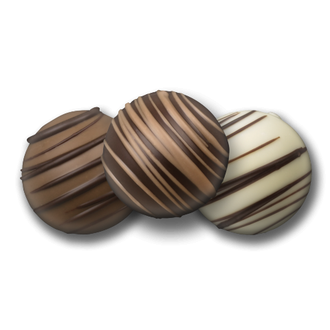 Amaretto Chocolate Truffles - Chocolate Works of Bellmore