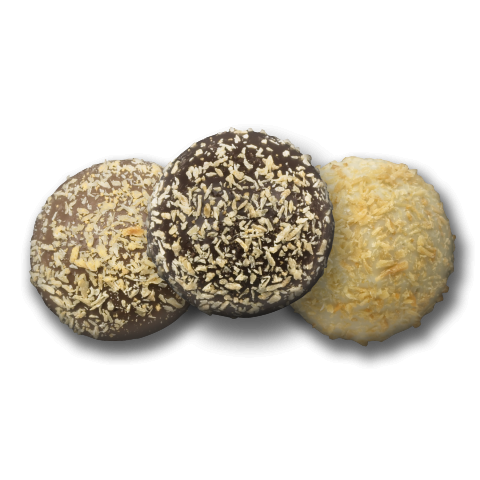 Toasted Coconut Chocolate Truffles - Chocolate Works of Bellmore