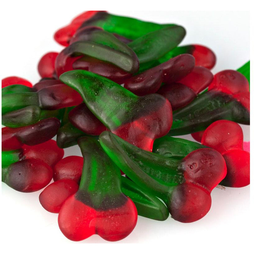 Gummy Cherries - Chocolate Works of Bellmore